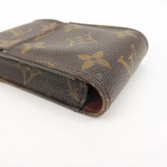 Authentic Louis Vuitton Monogram Etui Cigarette M63024 Used F/S - Picture 3 of 11